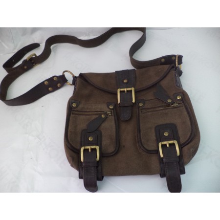 Вінтажна шкіряна сумка на плече Mulberry