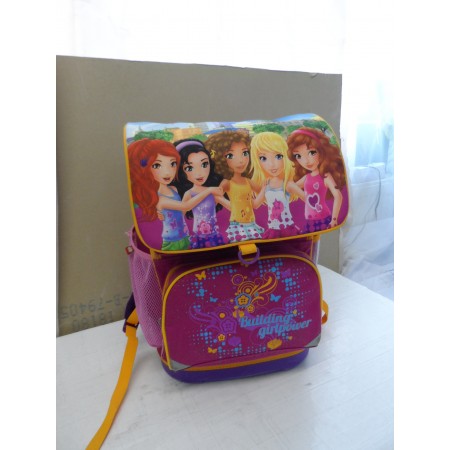 Рюкзак шкільний для дівчинки, з ортопедичною спинкою LEGO+СУМКА